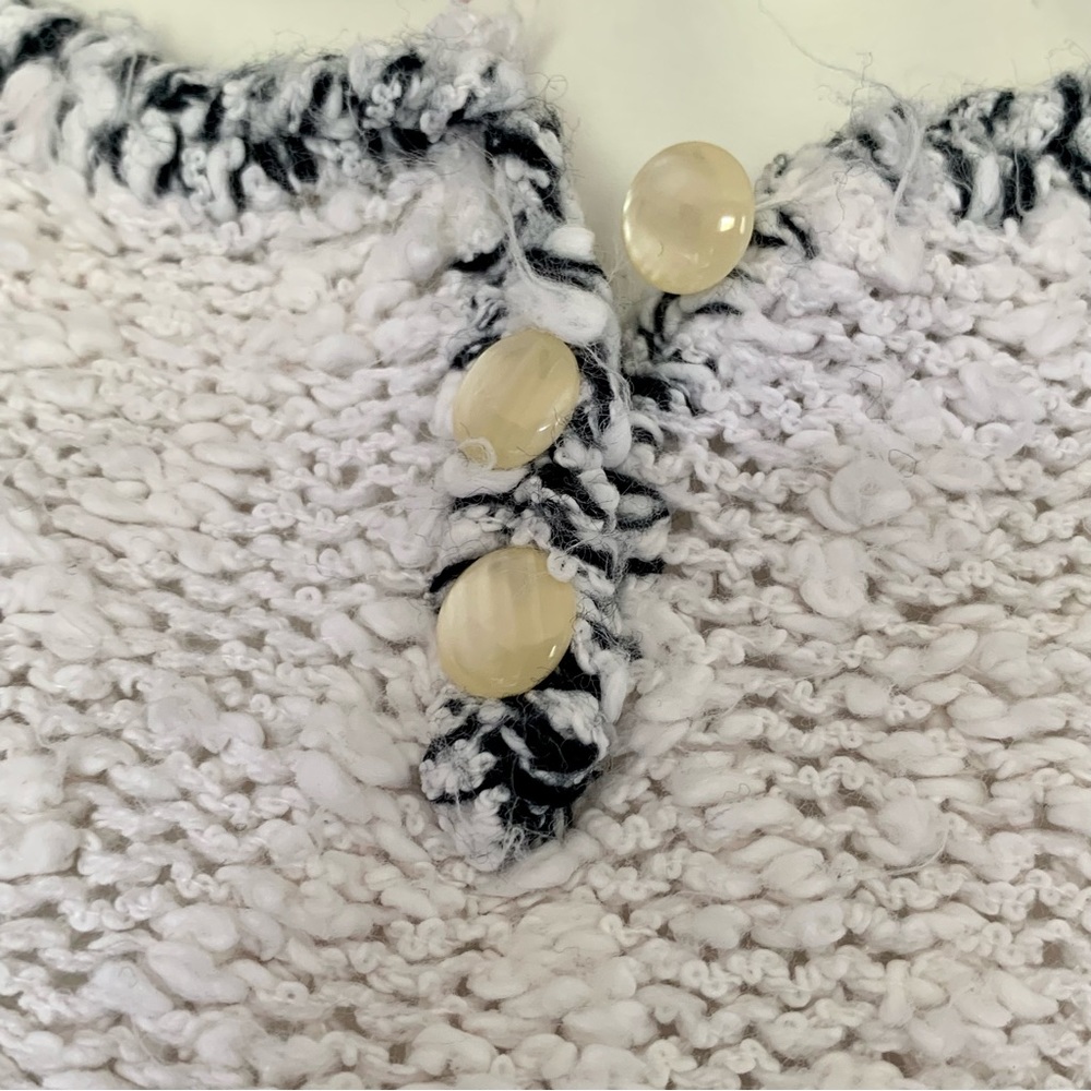 v i n t a g e :: Funky Floral Slouchy Grandma Knit Sweater - Picture 5 of 11